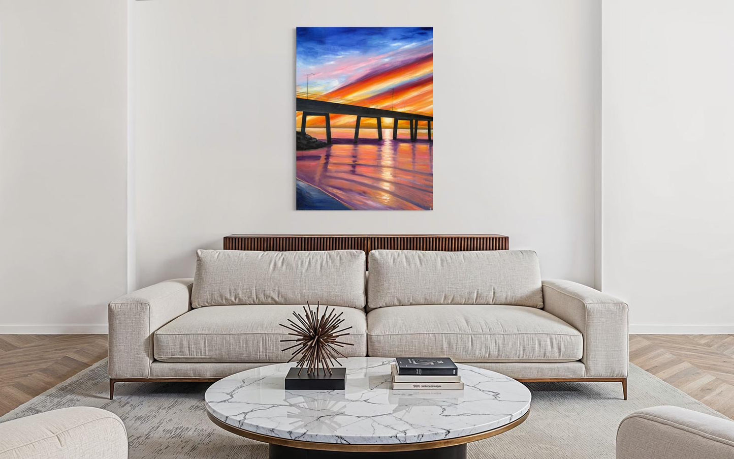 ‘Home Sweet Home’ San Remo, Phillip Island, Original Oil Painting