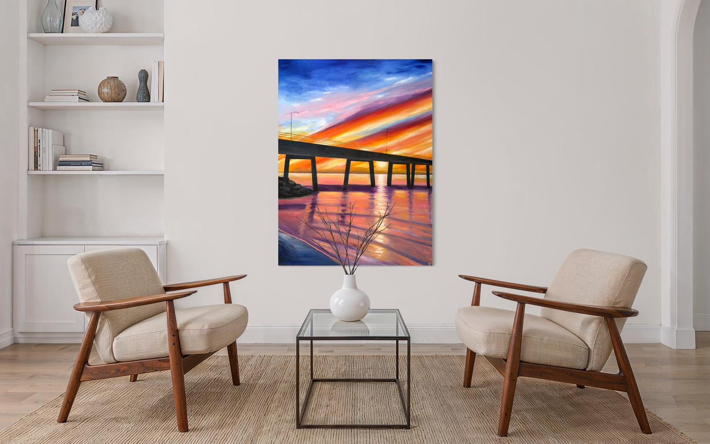 ‘Home Sweet Home’ San Remo, Phillip Island, Original Oil Painting
