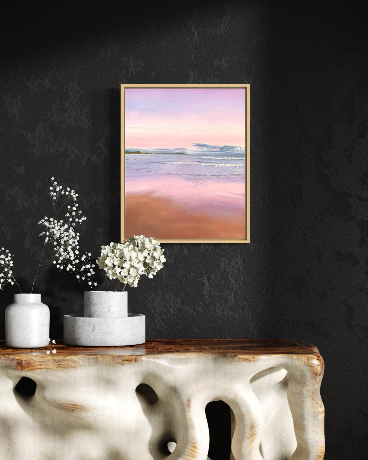 SOLD 'Sunset Paradise' Original Oil painting