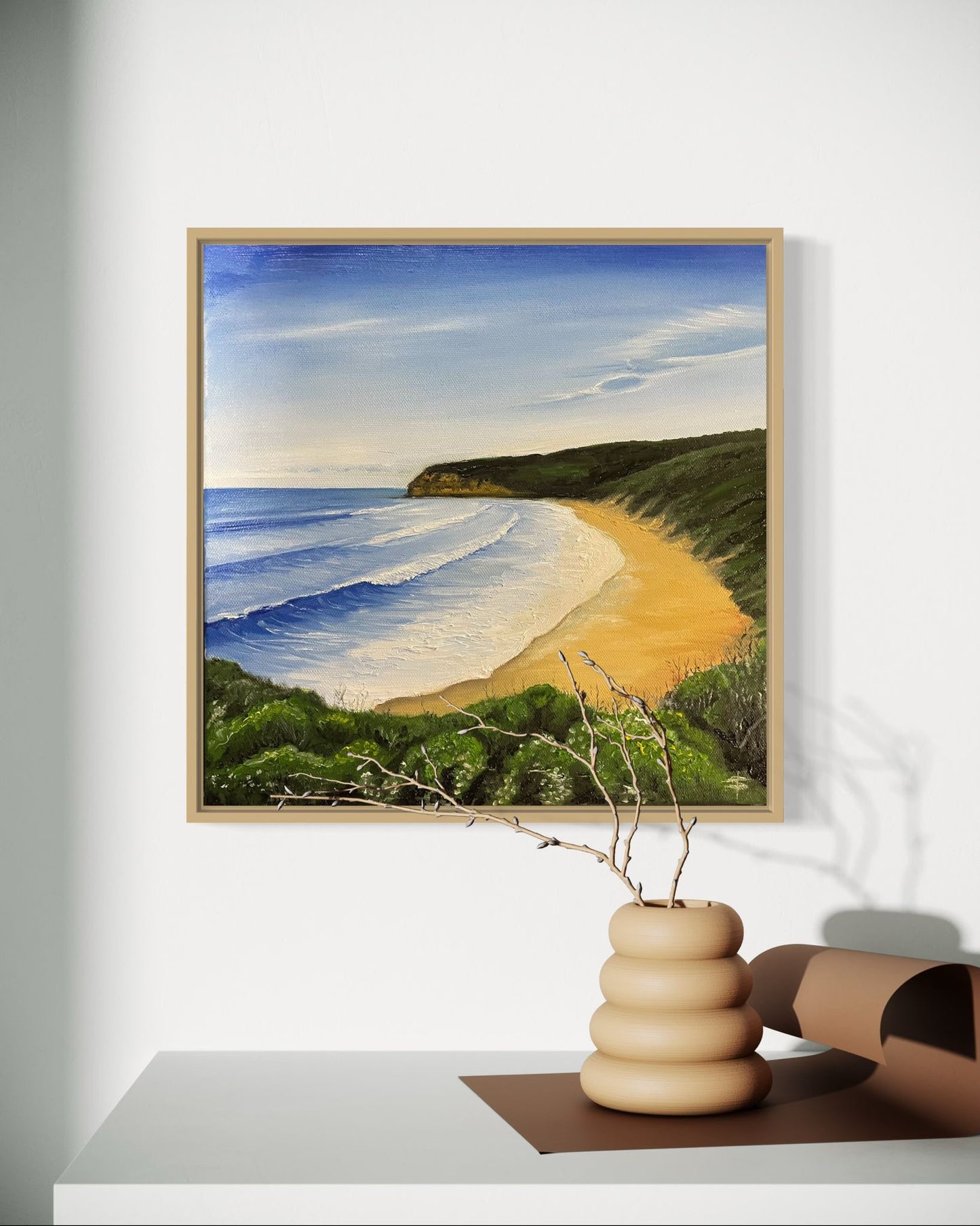 ‘Bells’ Bells Beach, Original Oil painting