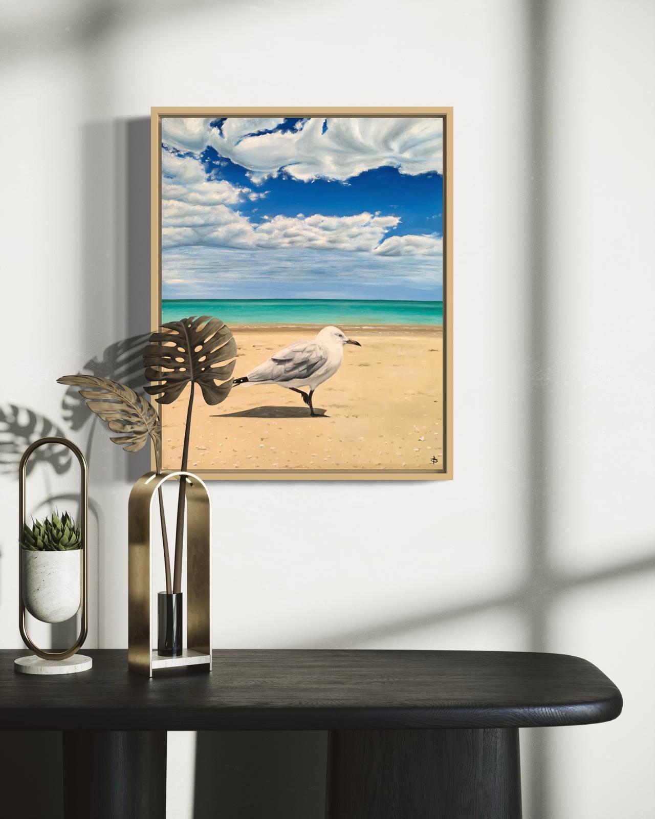 Sold 'Sand And Sea' Phillip Island, Original Oil painting