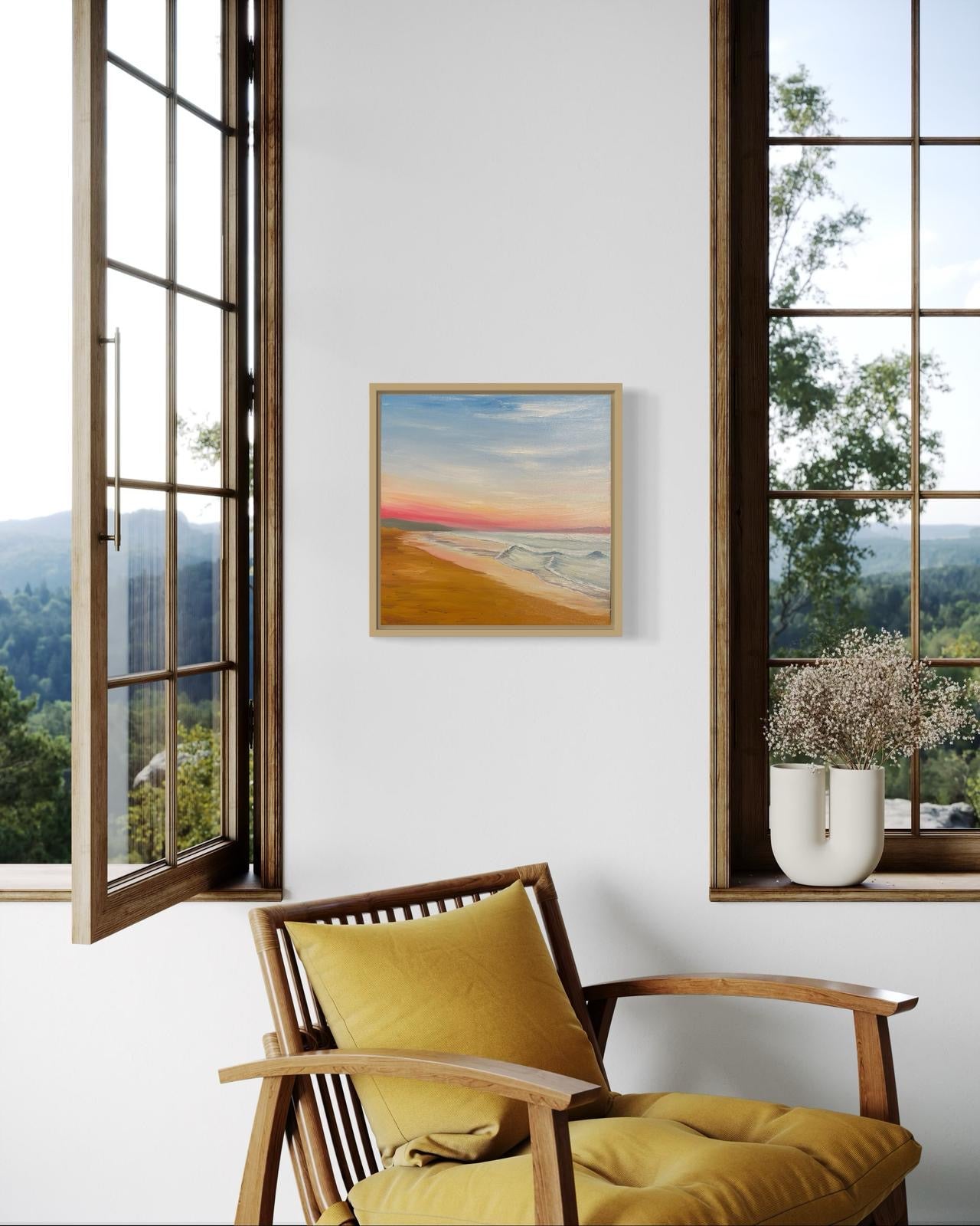 SOLD ‘Pastel Plains’ Surf Beach, Phillip Island Original Oil painting