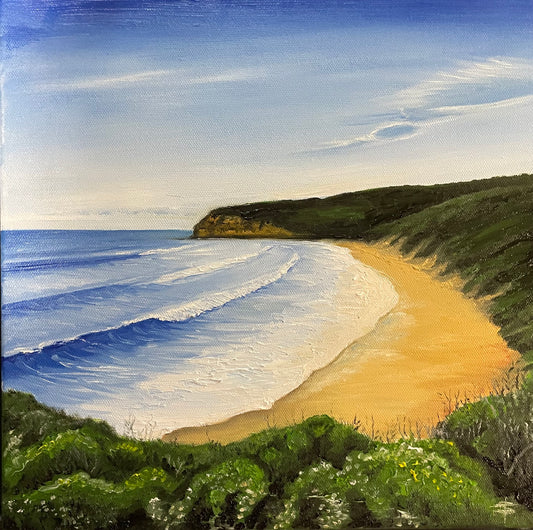 ‘Bells’ Bells Beach, Original Oil painting