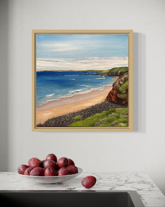 SOLD 'Outlook' Surf Beach, Phillip Island Original Oil painting