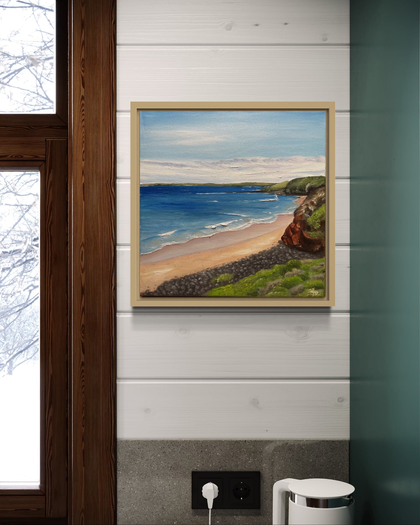 SOLD 'Outlook' Surf Beach, Phillip Island Original Oil painting