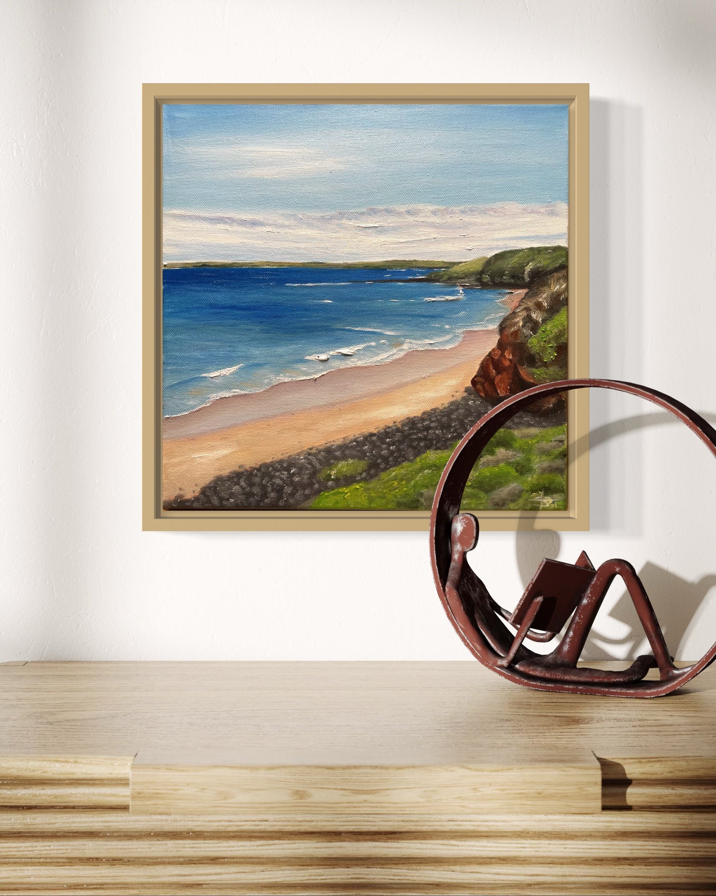 SOLD 'Outlook' Surf Beach, Phillip Island Original Oil painting