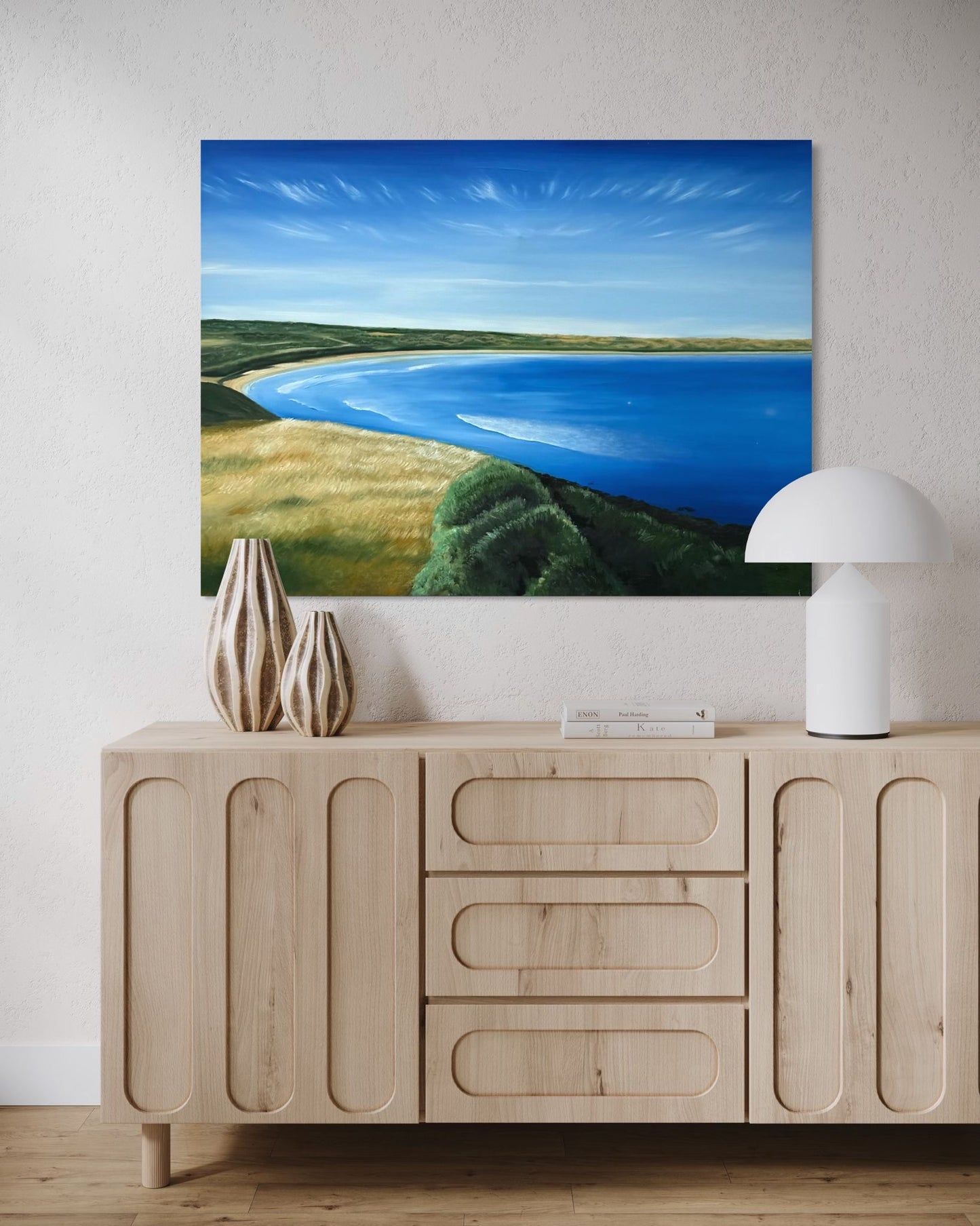 ‘Where the penguins swim’, Summerlands Phillip Island, Original Oil Painting (Copy)