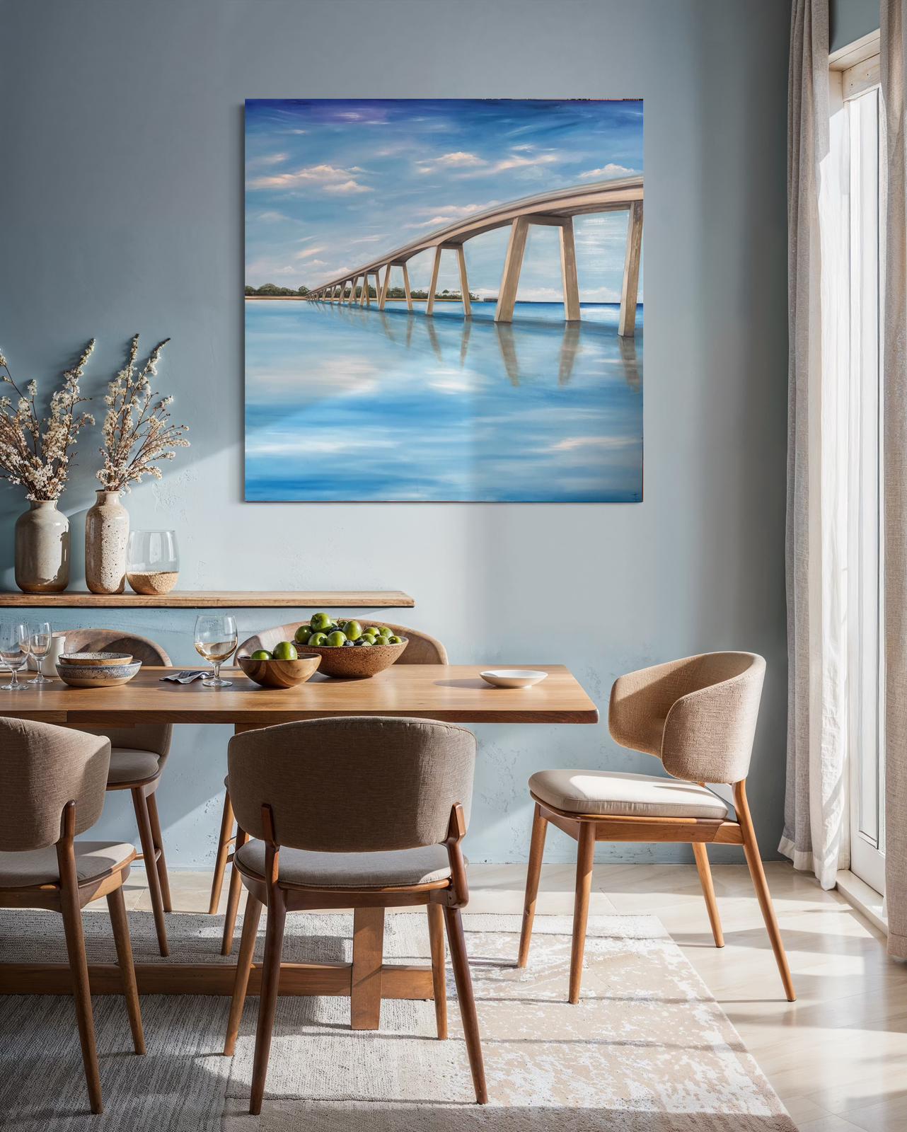 ‘Coming Home’ San Remo, Phillip Island, Original Oil Painting