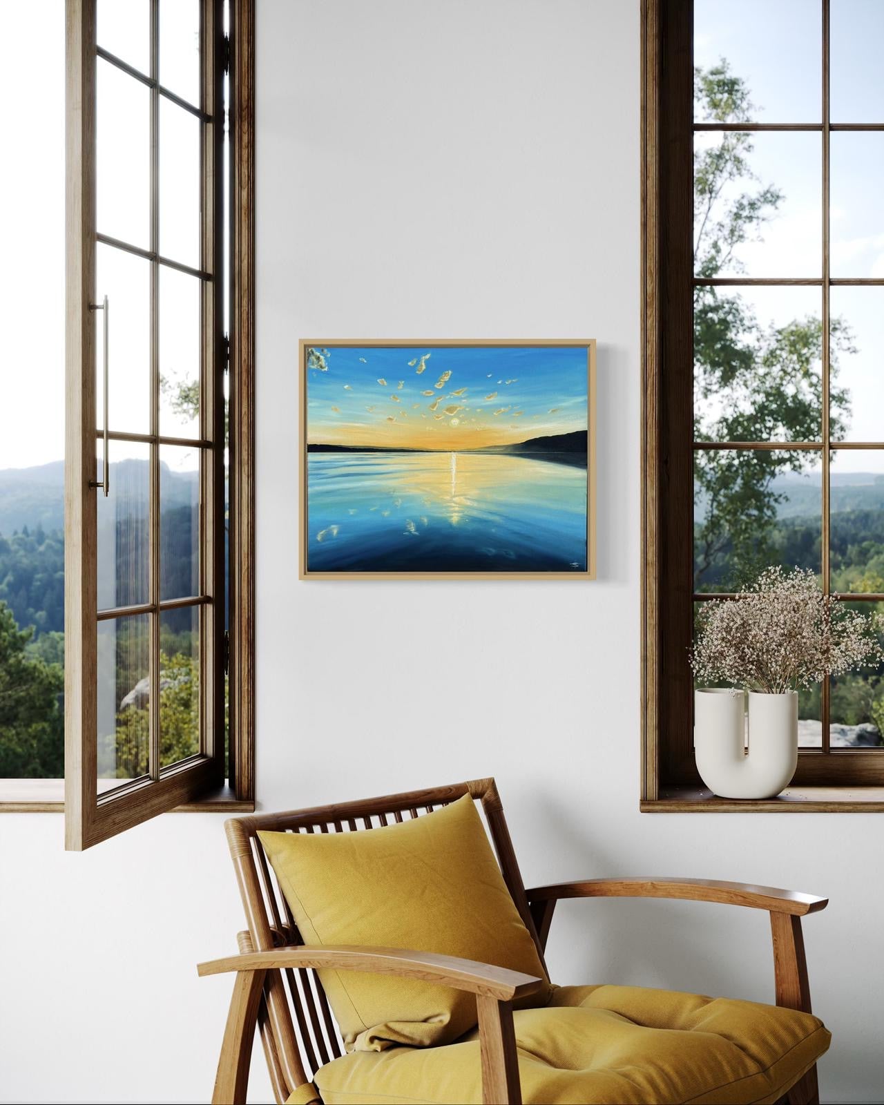SOLD ‘Golden Hour’ Original Oil painting