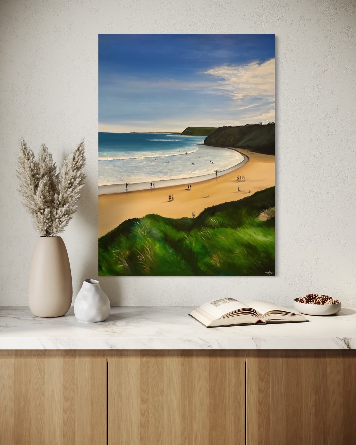 ‘Summer At Smiths’ Smiths Beach, Phillip Island Original Oil Painting