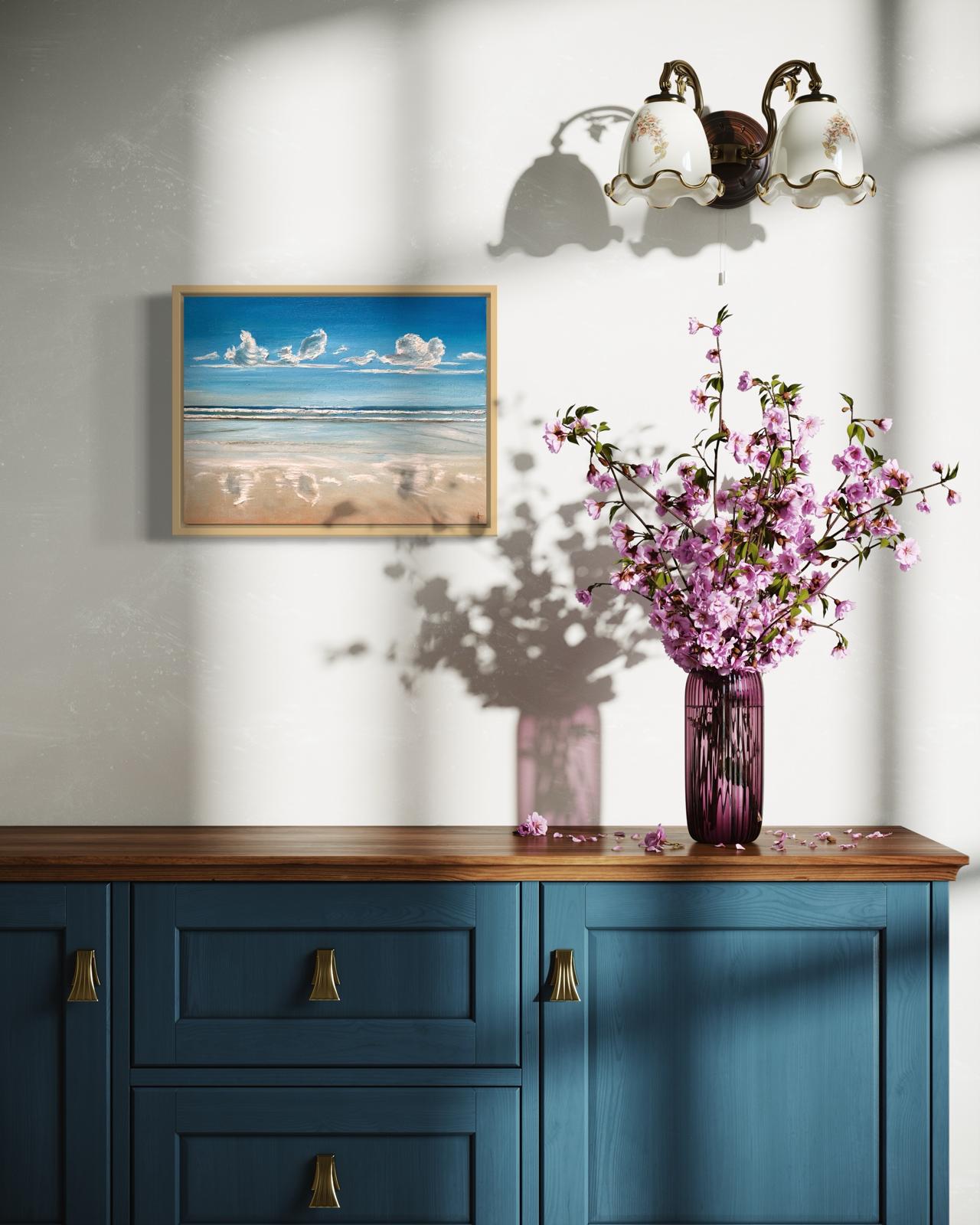 SOLD 'Reflections' Phillip Island, Original Oil painting