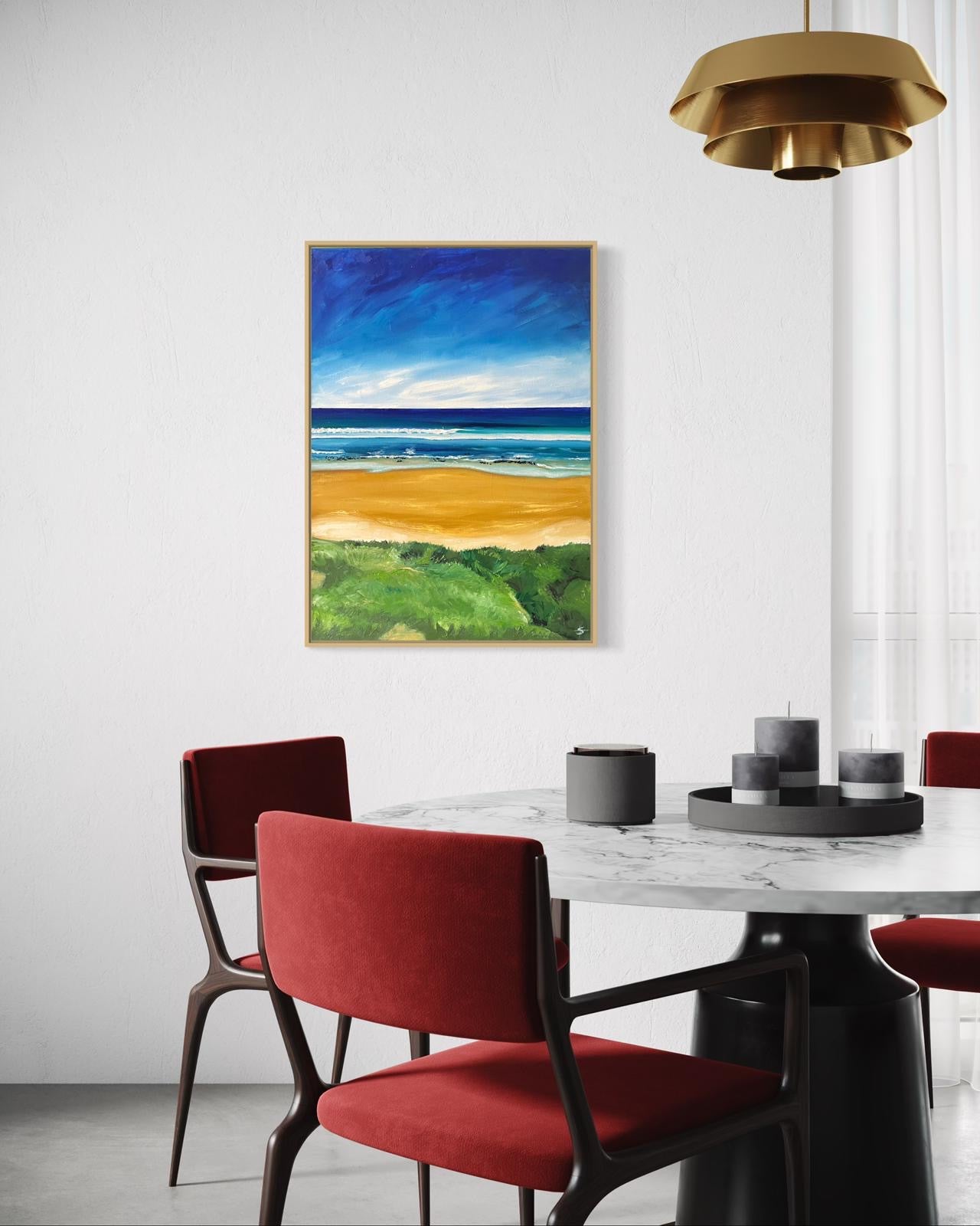 ‘Hues of Summer’ Original Oil painting of Phillip Island