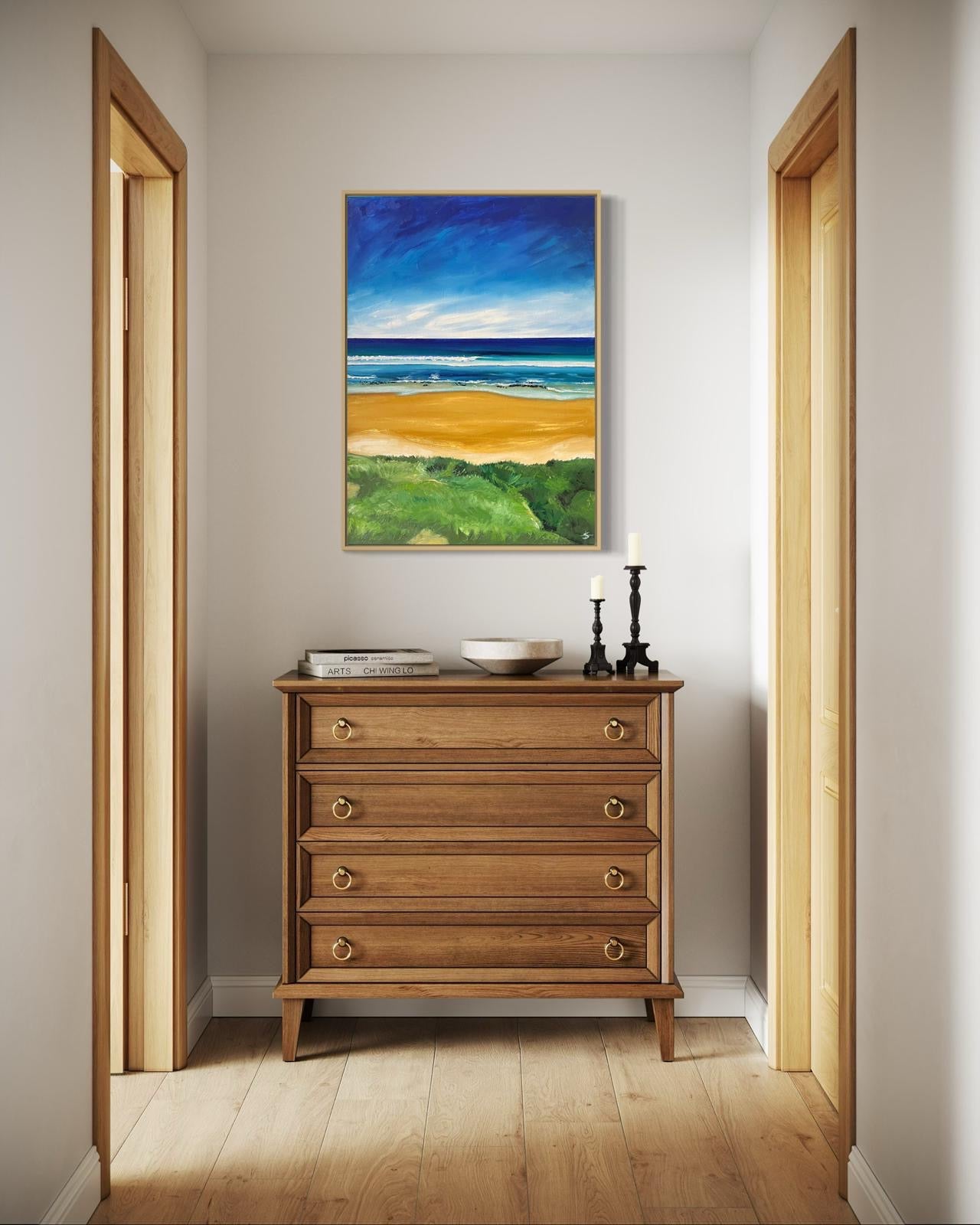 ‘Hues of Summer’ Original Oil painting of Phillip Island