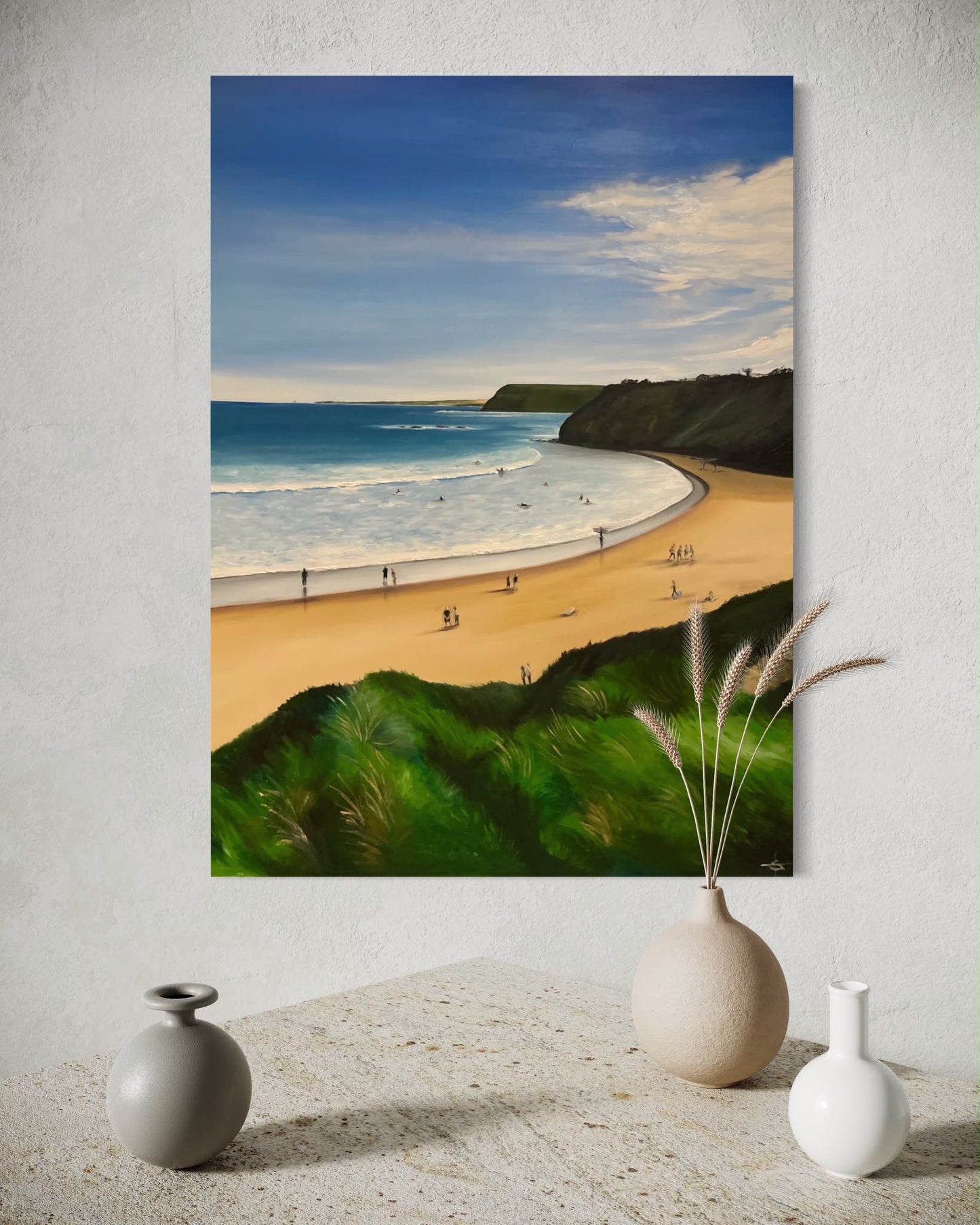 ‘Summer At Smiths’ Smiths Beach, Phillip Island Original Oil Painting