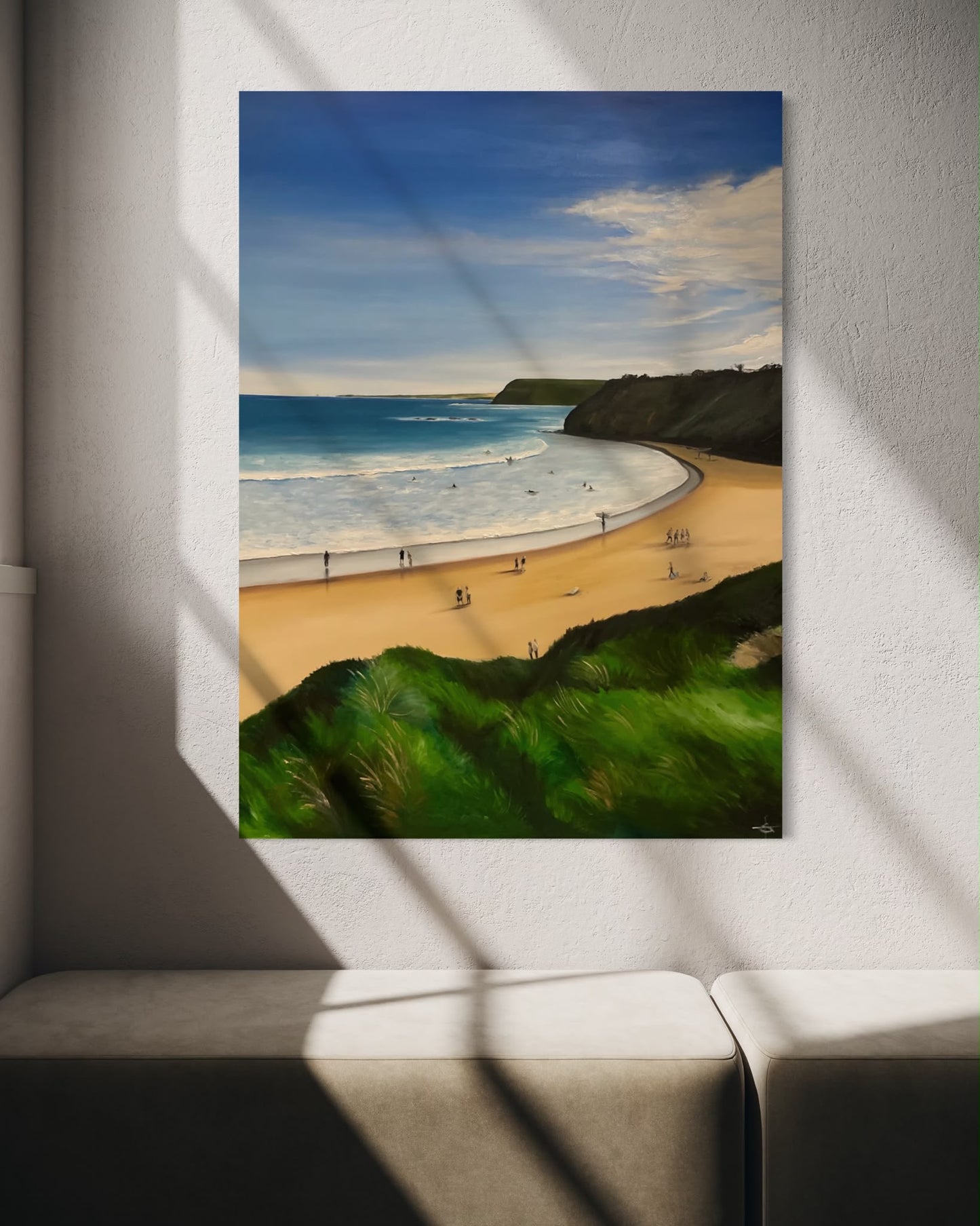 ‘Summer At Smiths’ Smiths Beach, Phillip Island Original Oil Painting