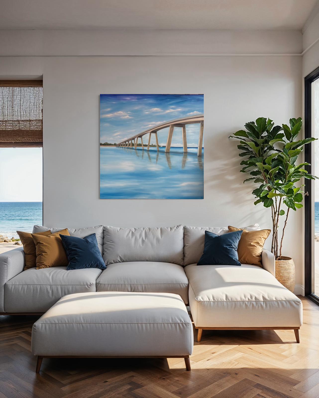 ‘Coming Home’ San Remo, Phillip Island, Original Oil Painting