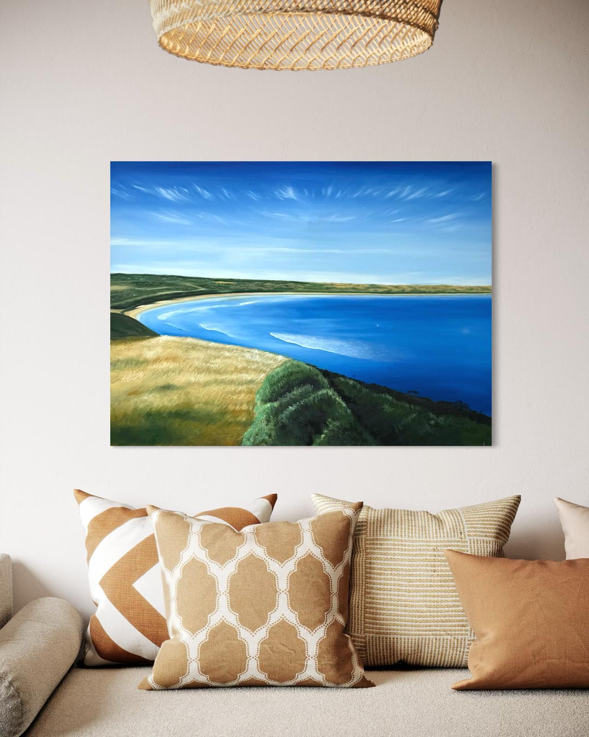 ‘Where the penguins swim’, Summerlands Phillip Island, Original Oil Painting (Copy)