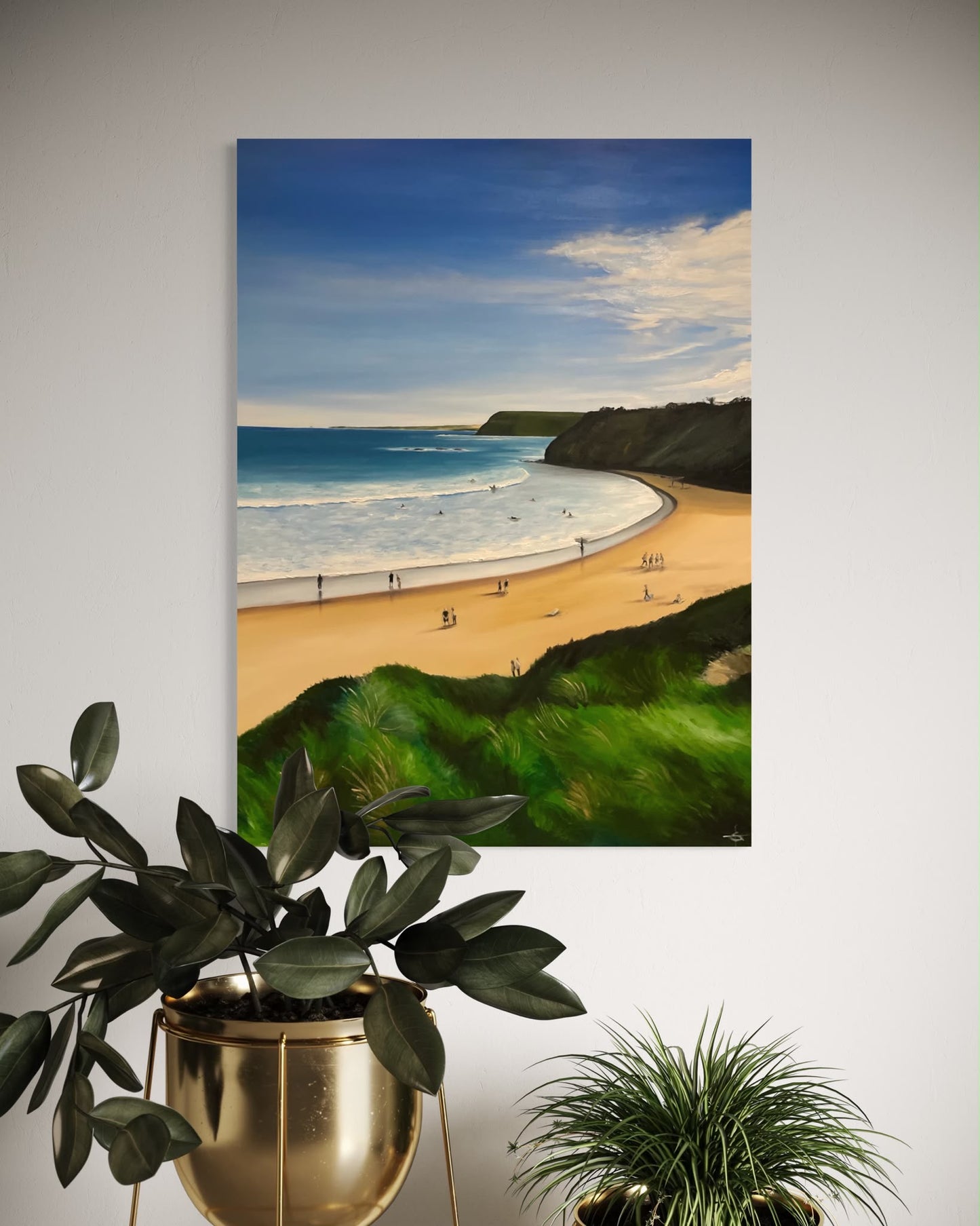 ‘Summer At Smiths’ Smiths Beach, Phillip Island Original Oil Painting