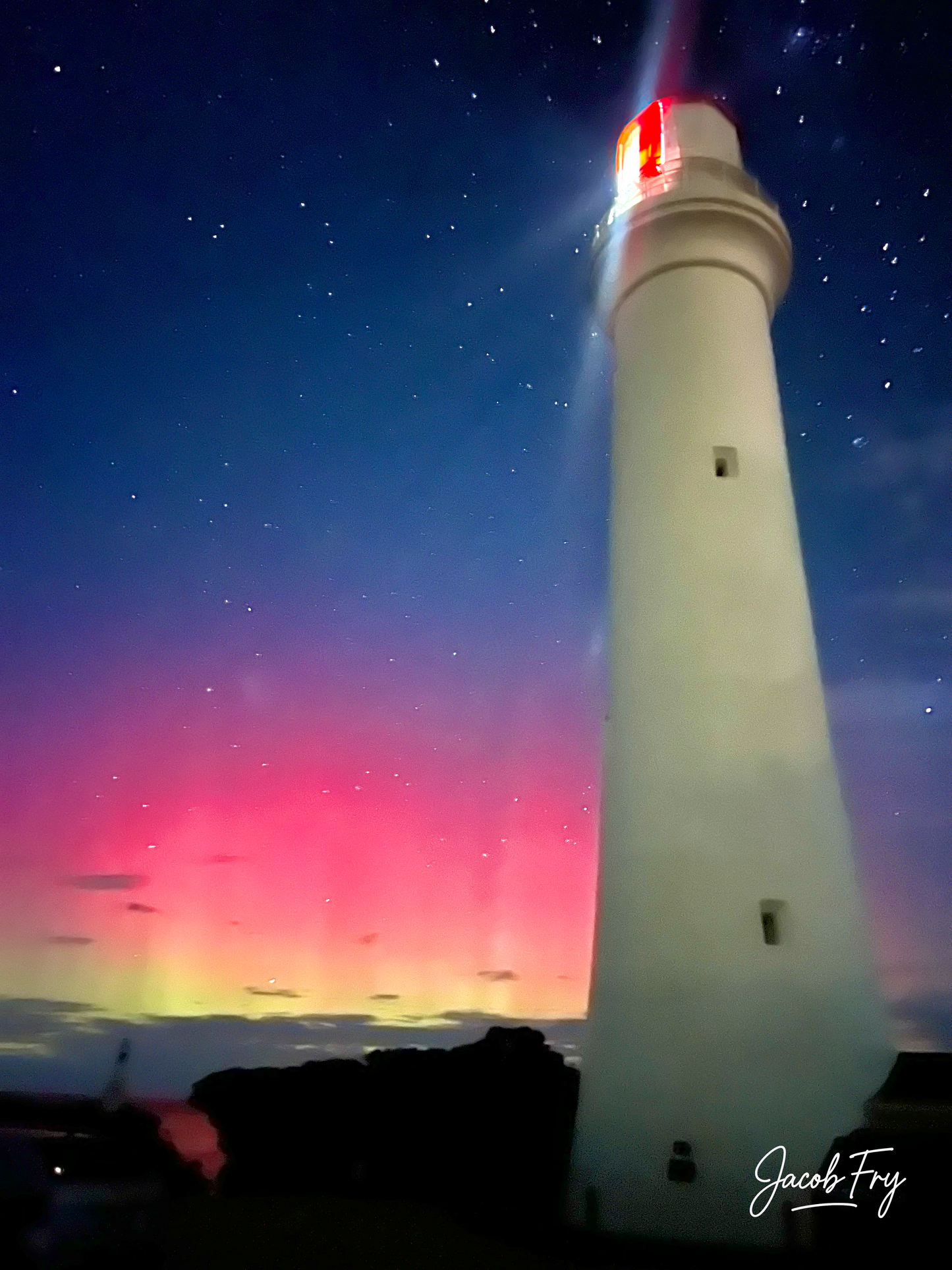 Lighthouse Aurora - Digital Print File