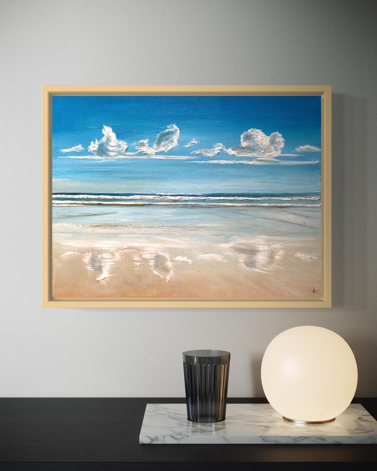 SOLD 'Reflections' Phillip Island, Original Oil painting