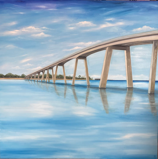 ‘Coming Home’ San Remo, Phillip Island, Original Oil Painting