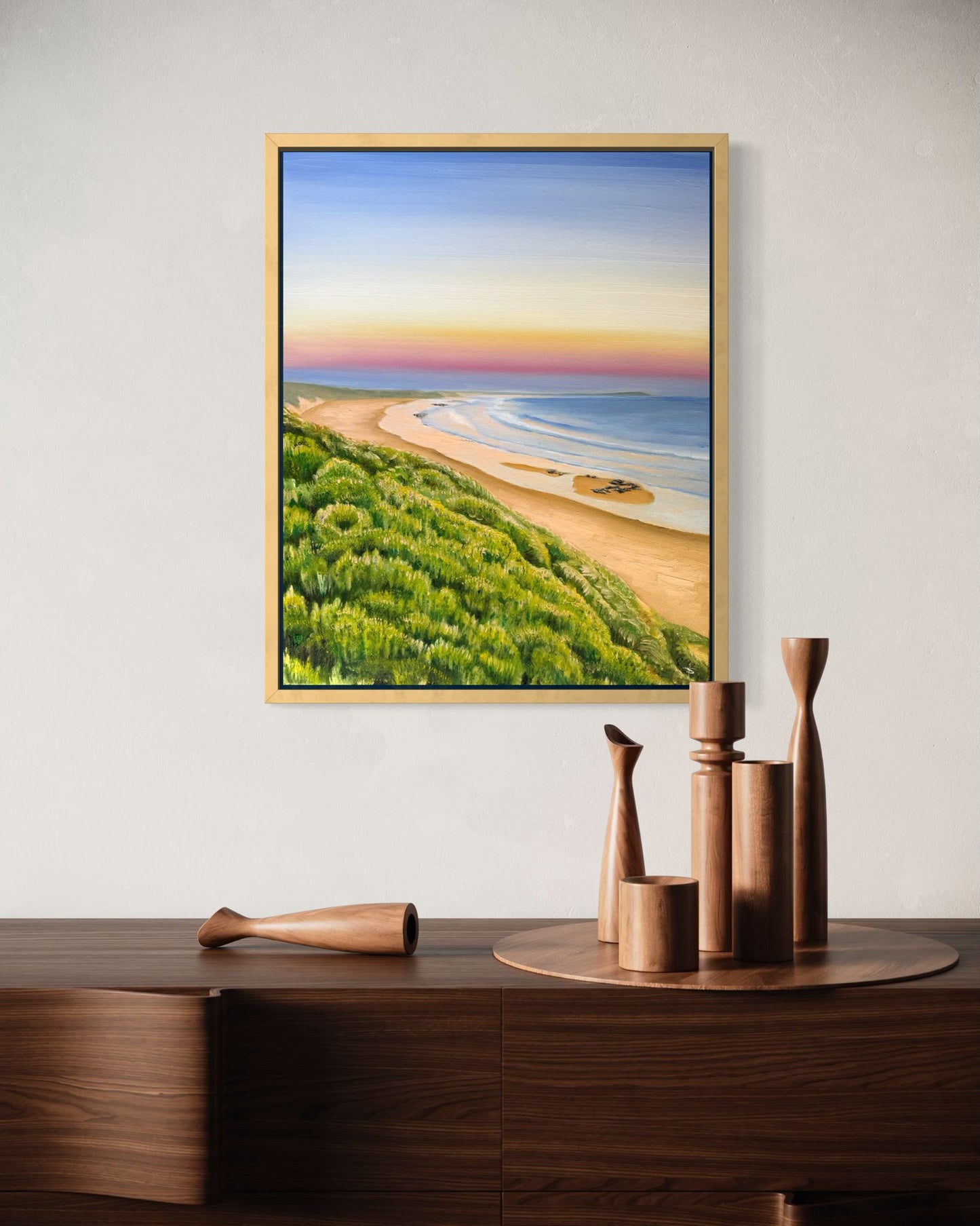 ‘Pastel Sunsets’ Original Oil painting of Phillip Island