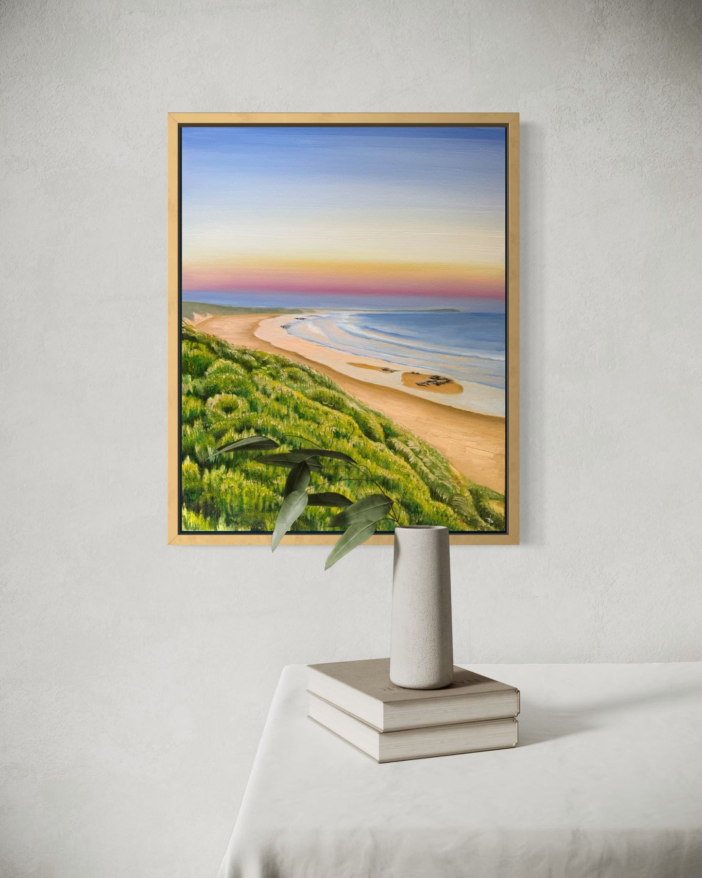 ‘Pastel Sunsets’ Original Oil painting of Phillip Island