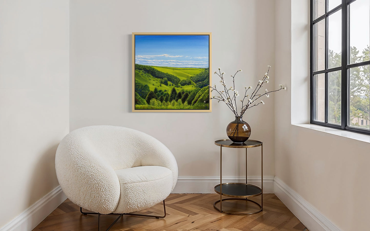 ‘Rolling Hills’ Original Oil painting