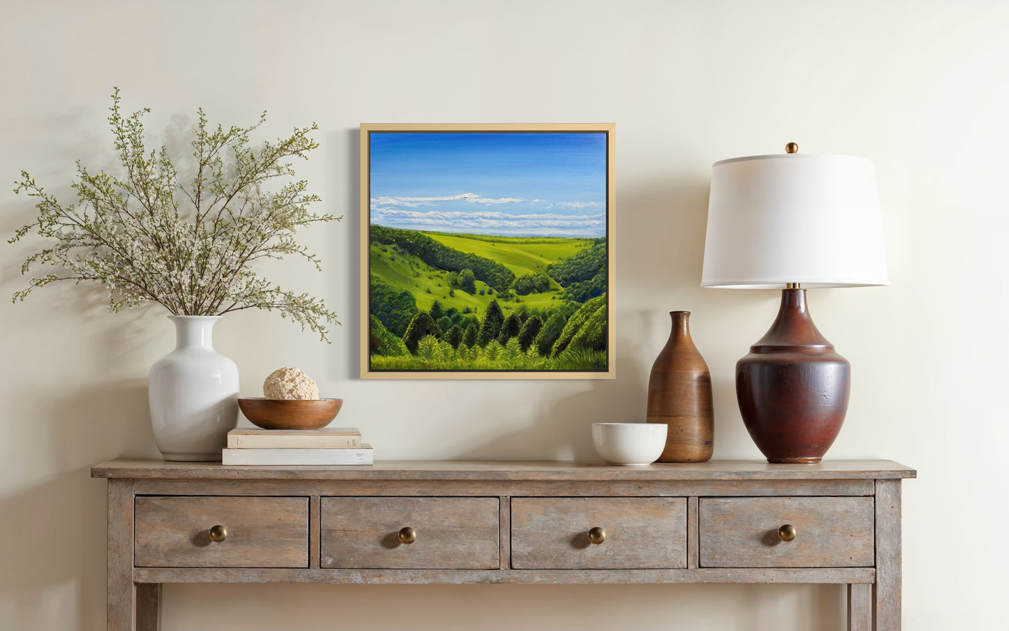 ‘Rolling Hills’ Original Oil painting
