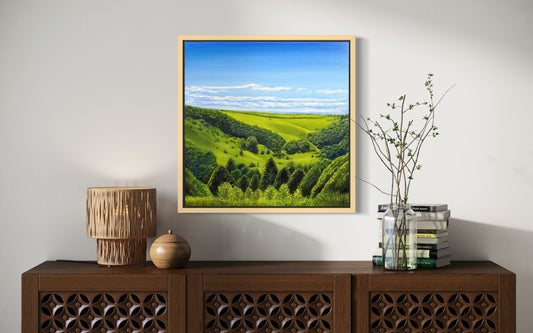‘Rolling Hills’ Original Oil painting