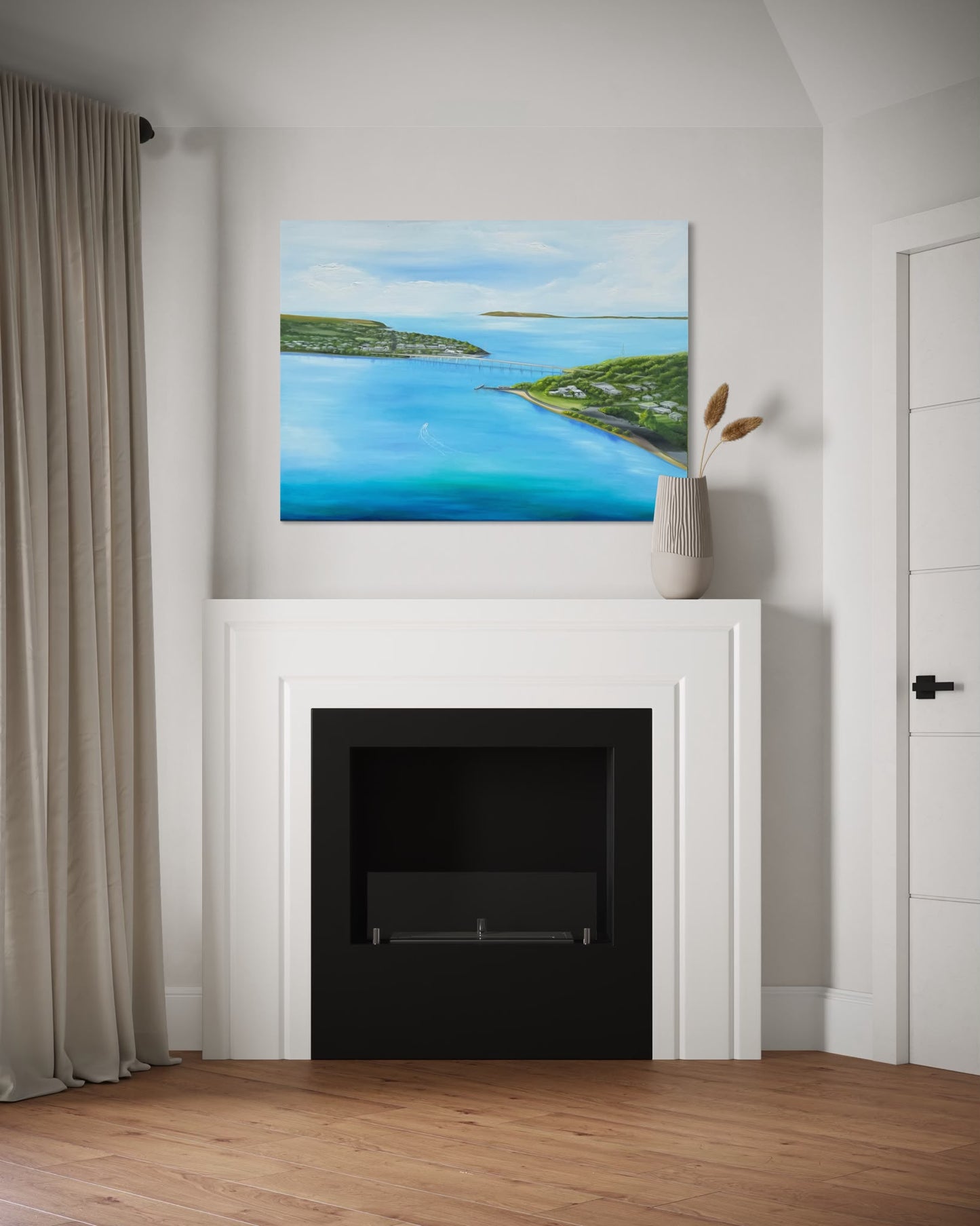‘Essence of the Island’ San Remo and Newhaven Bridge, Phillip Island, Original Oil Painting