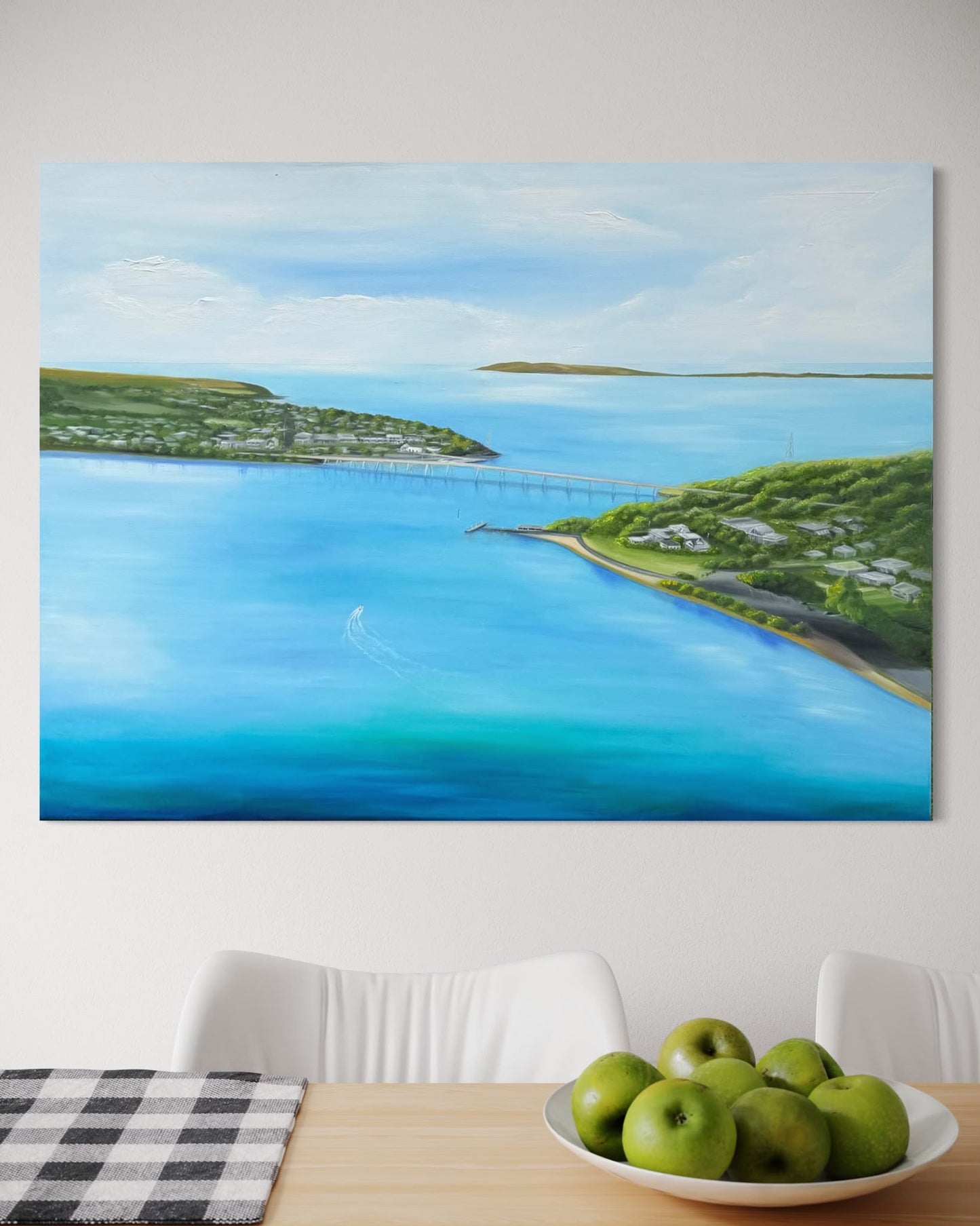 ‘Essence of the Island’ San Remo and Newhaven Bridge, Phillip Island, Original Oil Painting