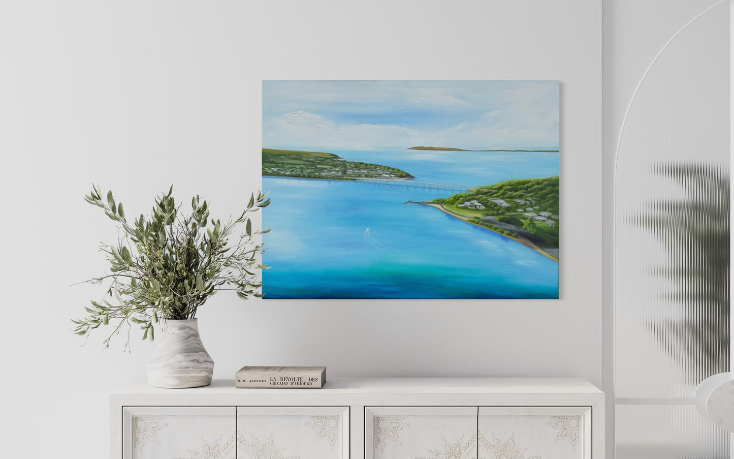 ‘Essence of the Island’ San Remo and Newhaven Bridge, Phillip Island, Original Oil Painting