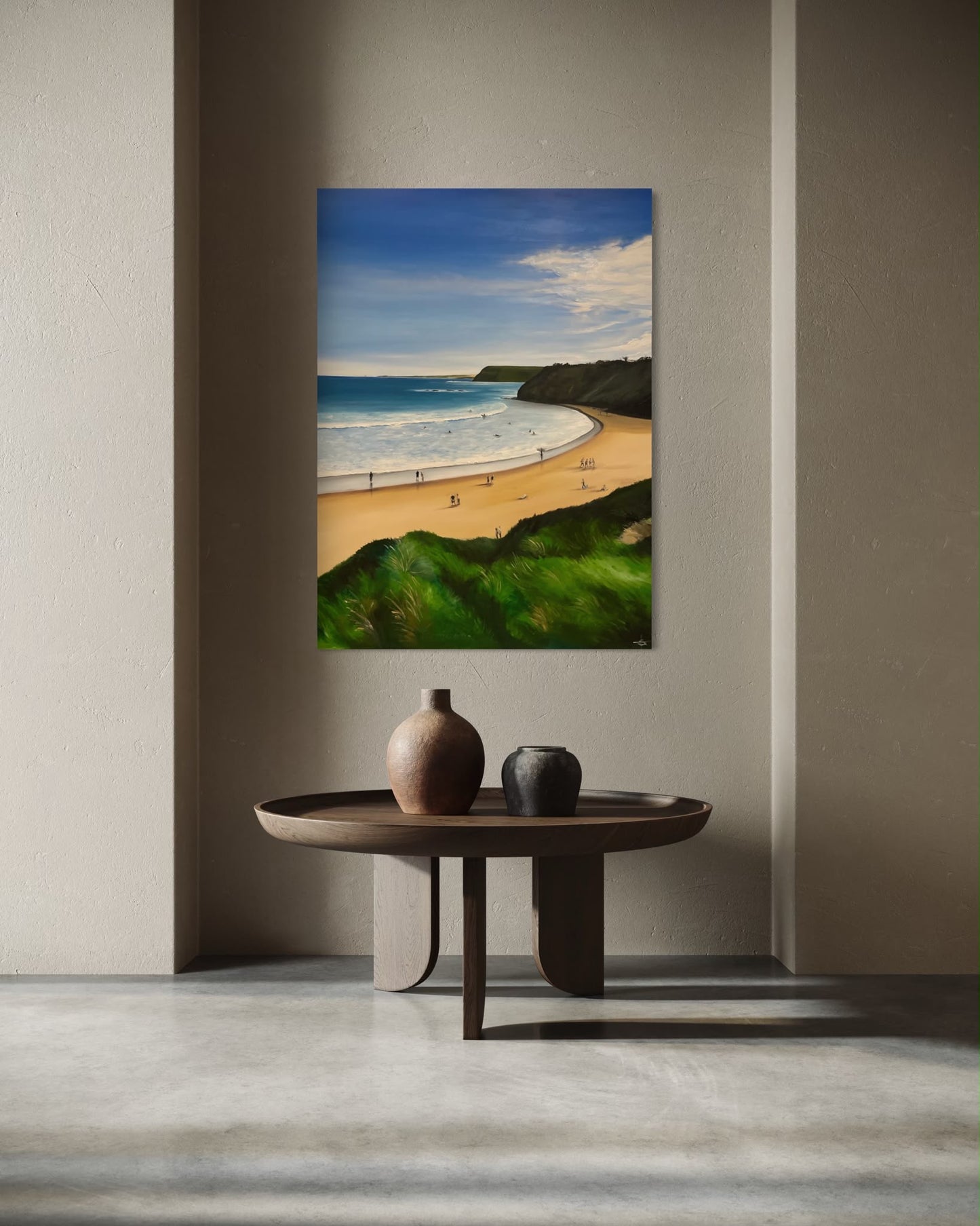 ‘Summer At Smiths’ Smiths Beach, Phillip Island Original Oil Painting