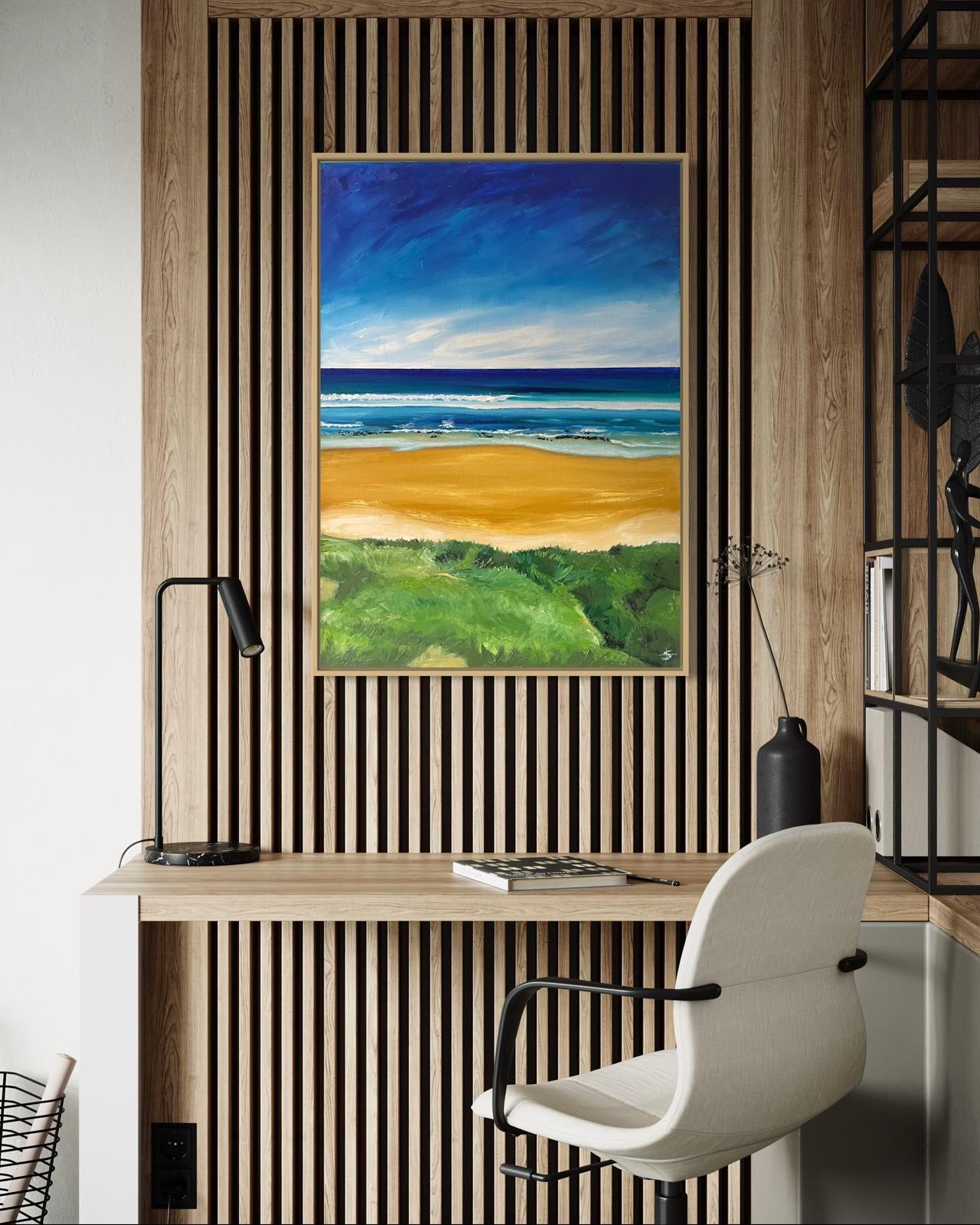 ‘Hues of Summer’ Original Oil painting of Phillip Island