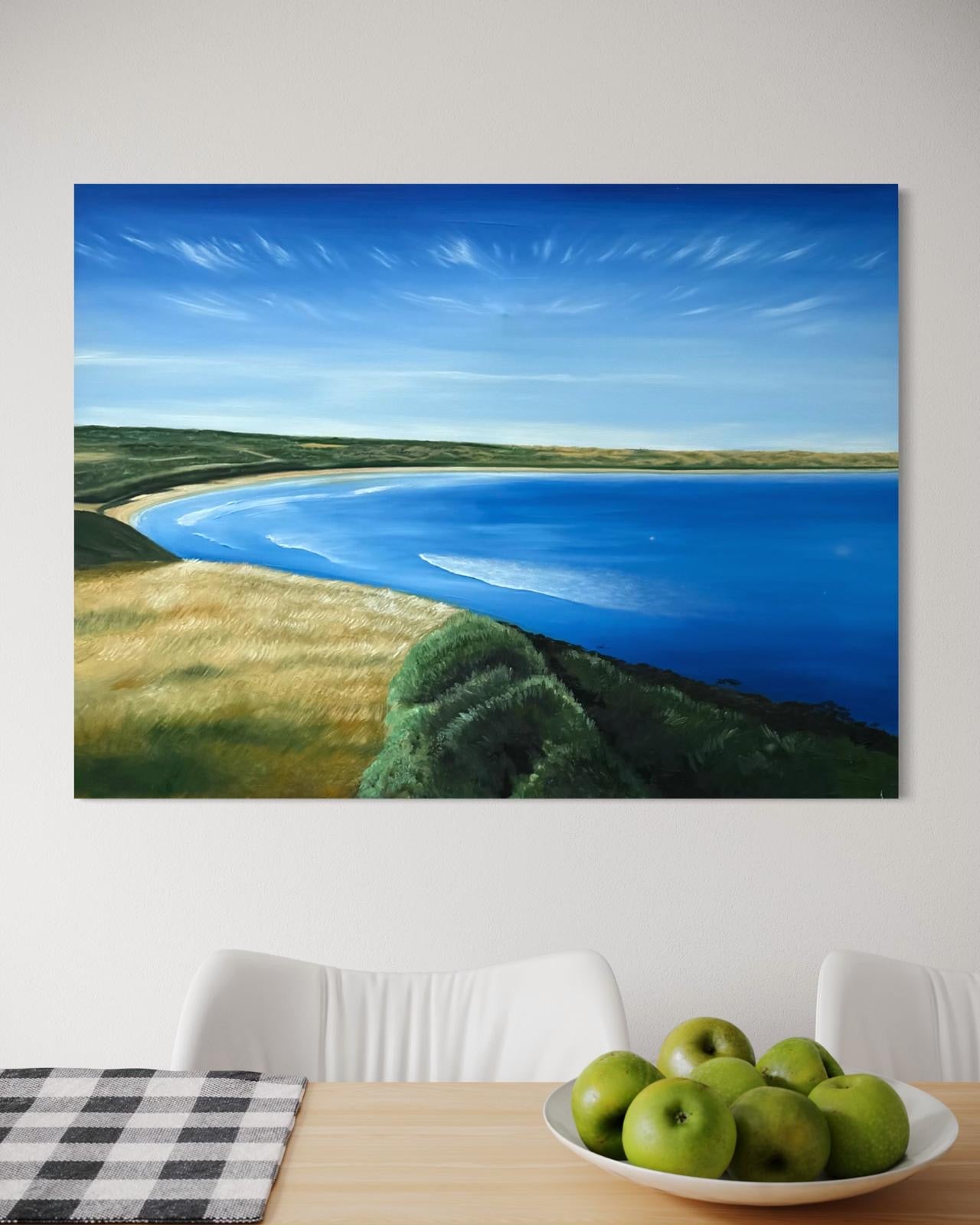 ‘Where the penguins swim’, Summerlands Phillip Island, Original Oil Painting (Copy)