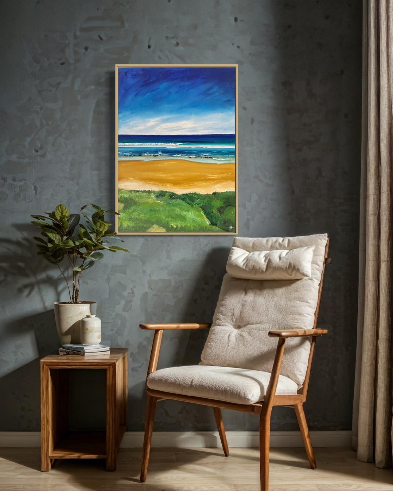 ‘Hues of Summer’ Original Oil painting of Phillip Island